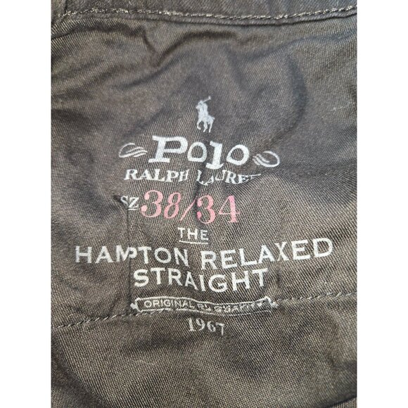 Polo Ralph Lauren Mens Hampton Relaxed Straight Jeans Black 38 x 34 - Picture 4 of 11